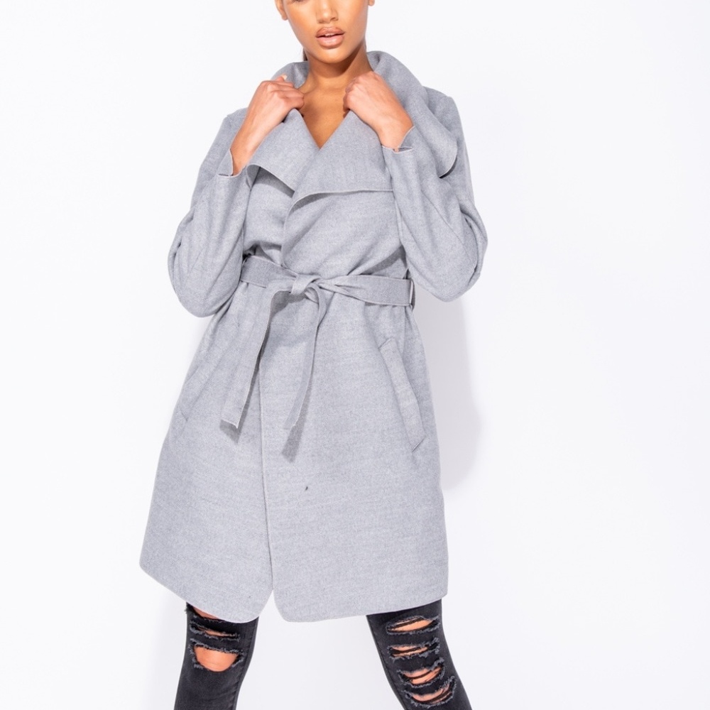 Monique Gray Belted Duster Jacket - Picture 2 of 8